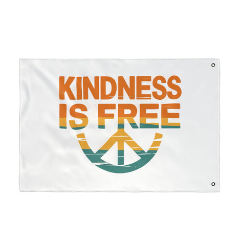 Peaceful Kindness Double Sided Flag
