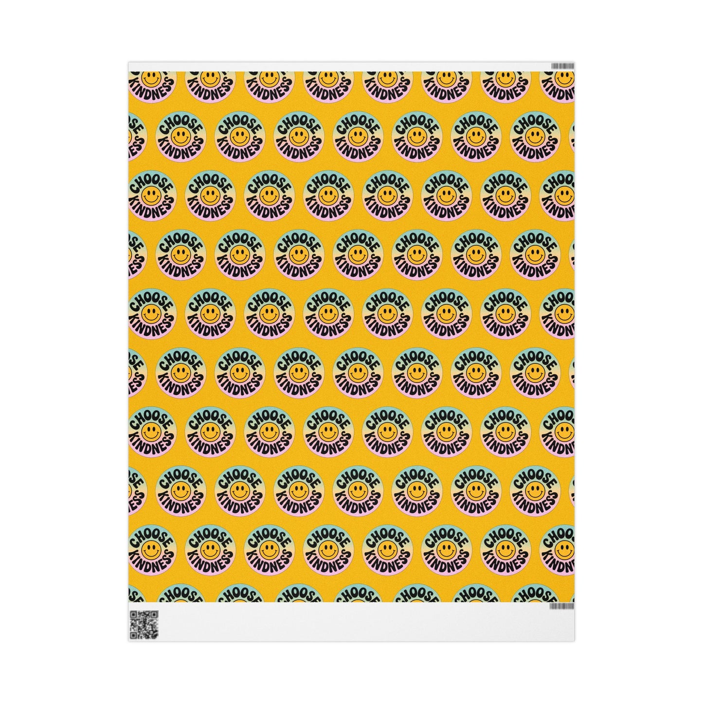 Yellow Choose Kindness Wrapping Papers