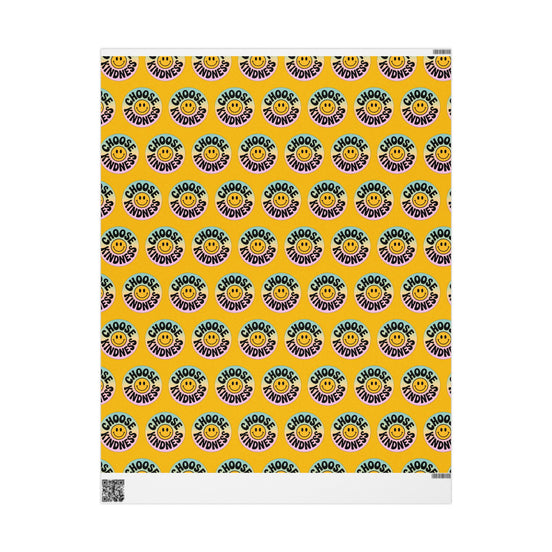 Yellow Choose Kindness Wrapping Papers