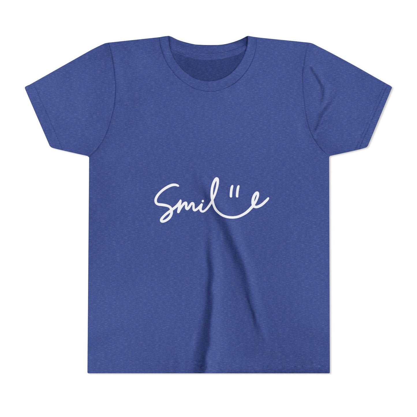 Smiley Youth Short Sleeve Tee - Positive Vibes for Kids