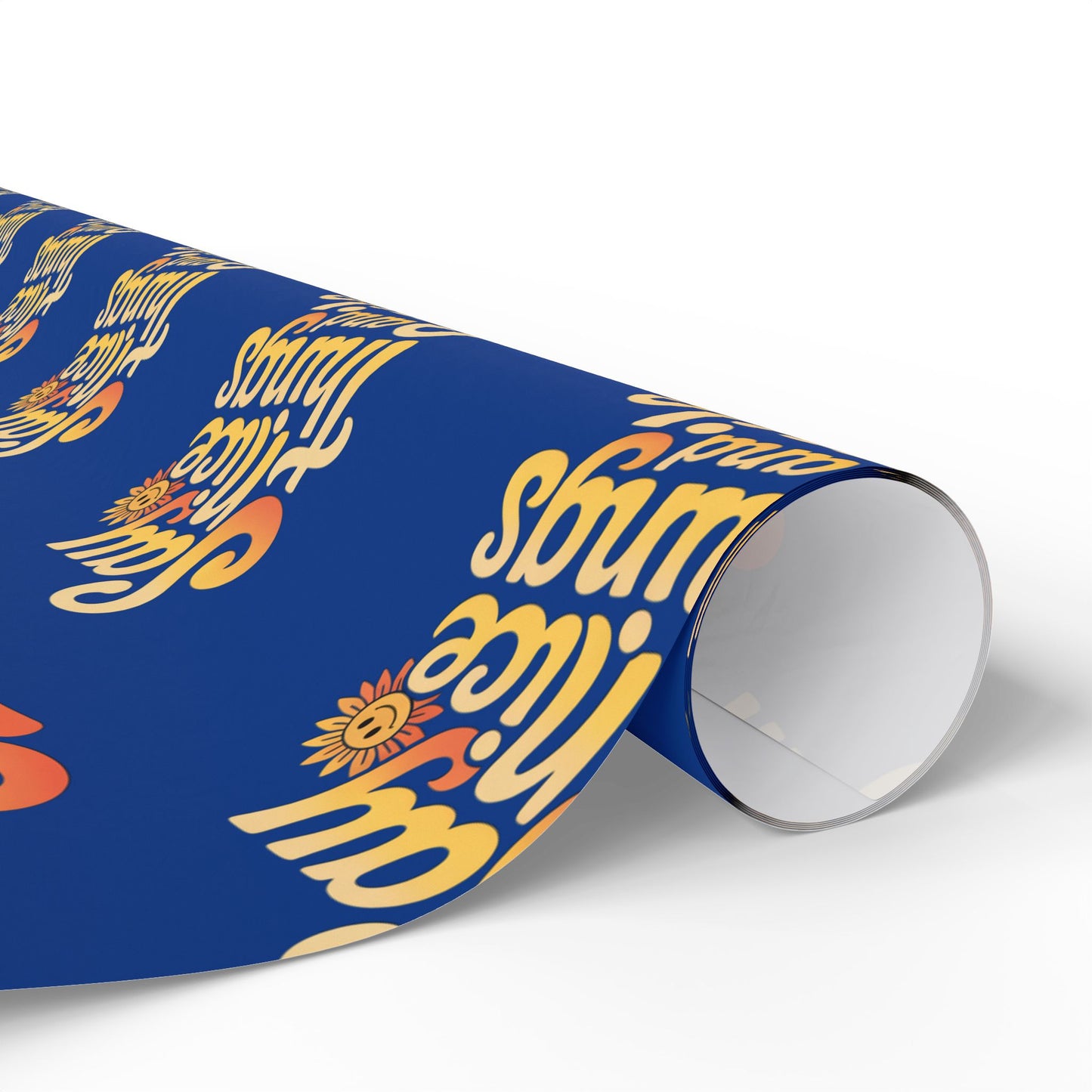 Say Nice Things and Smile Wrapping Paper