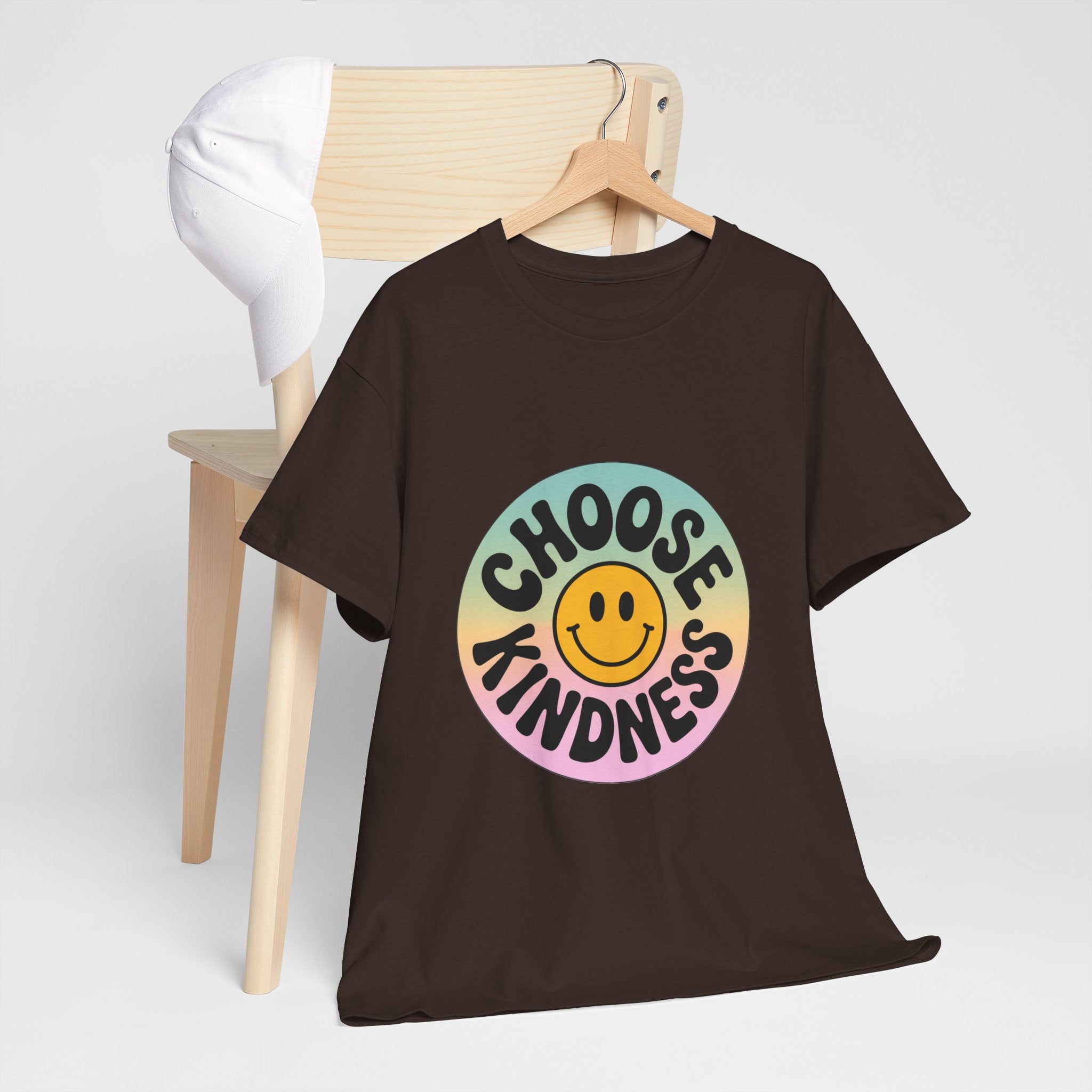 Choose Kindness Unisex Heavy Cotton Tee - Uplifting Graphic T-Shirt