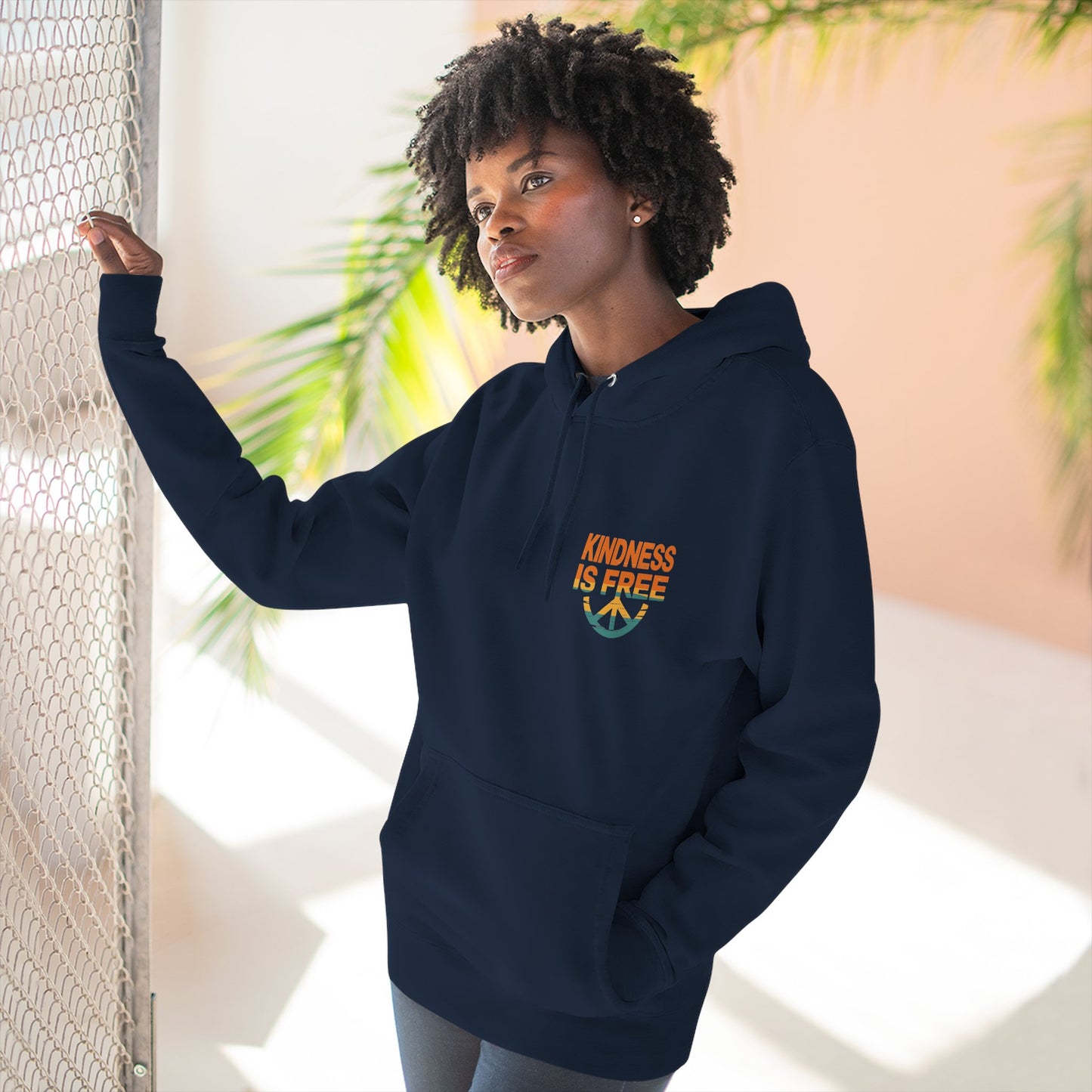 Kindness is Free Fleece Hoodie