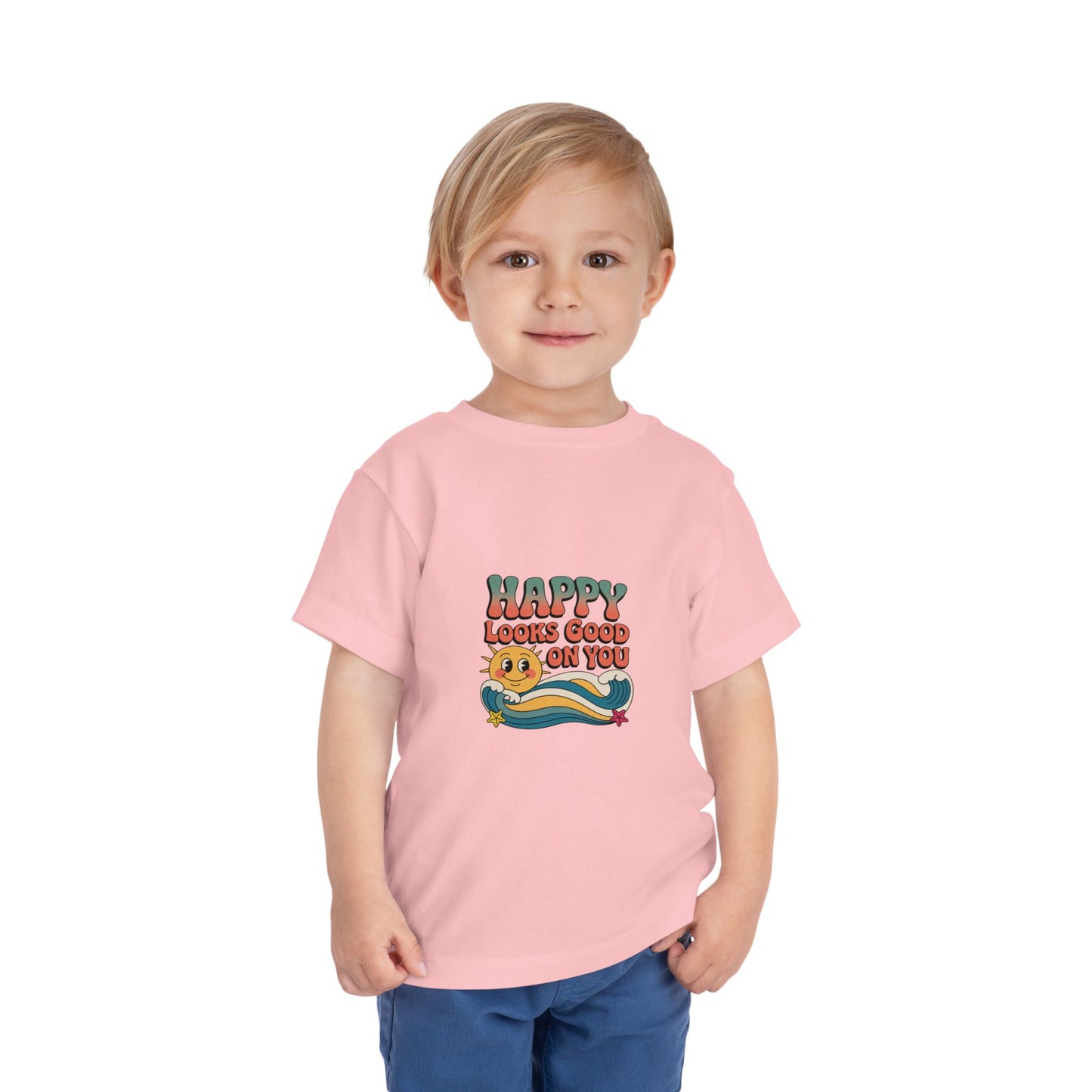 Happy Looks Good On You Toddler Tee