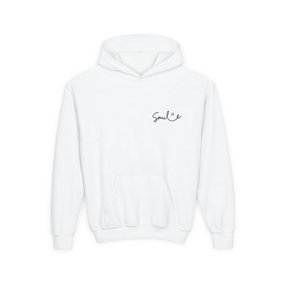 Smile Youth Hoodie - Cozy Heavy Blend Sweatshirt for Kids