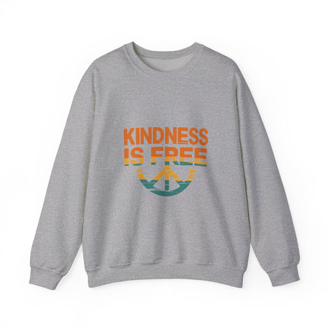 Unisex Kindness is Free Crewneck Sweatshirt