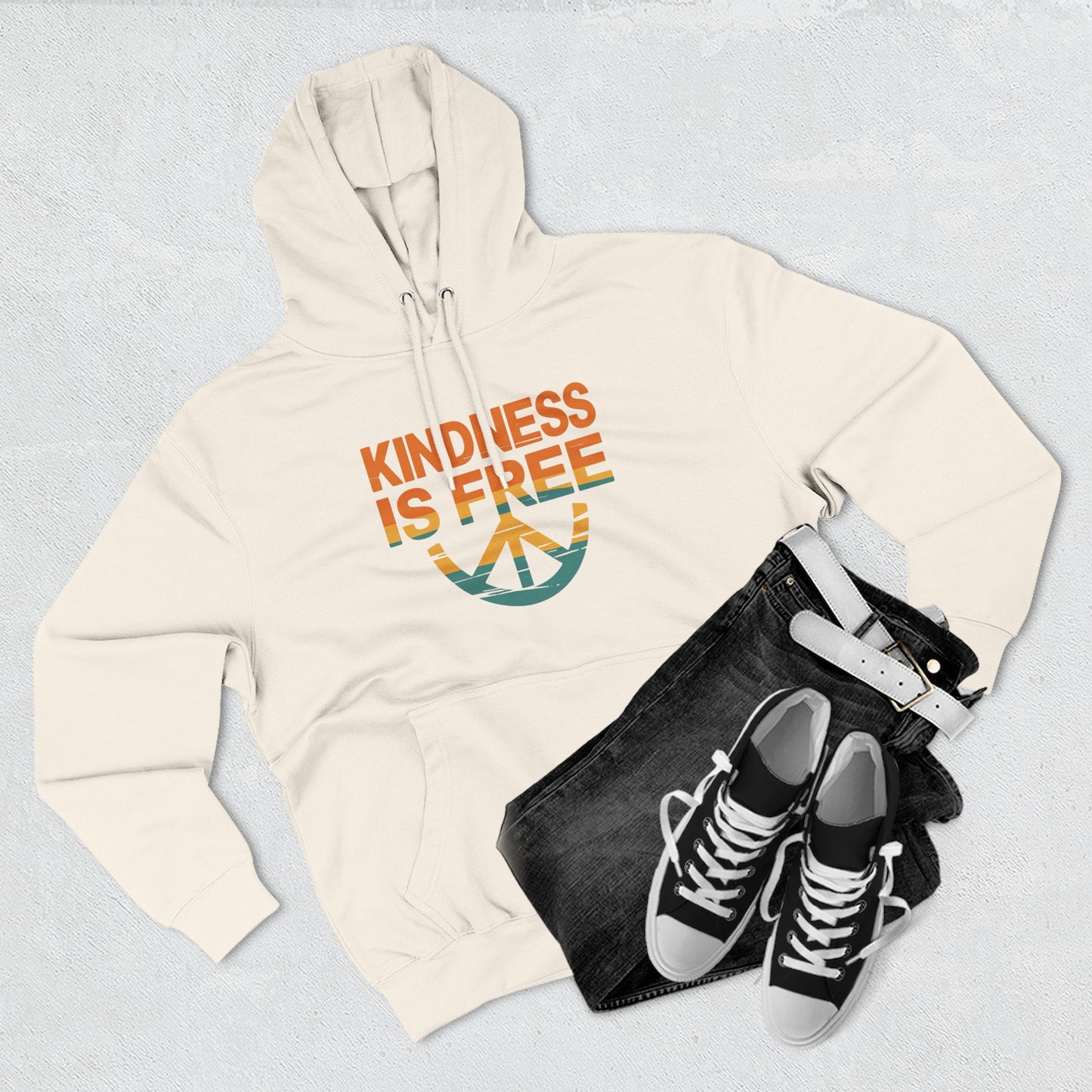 Kindness is Free Fleece Hoodie