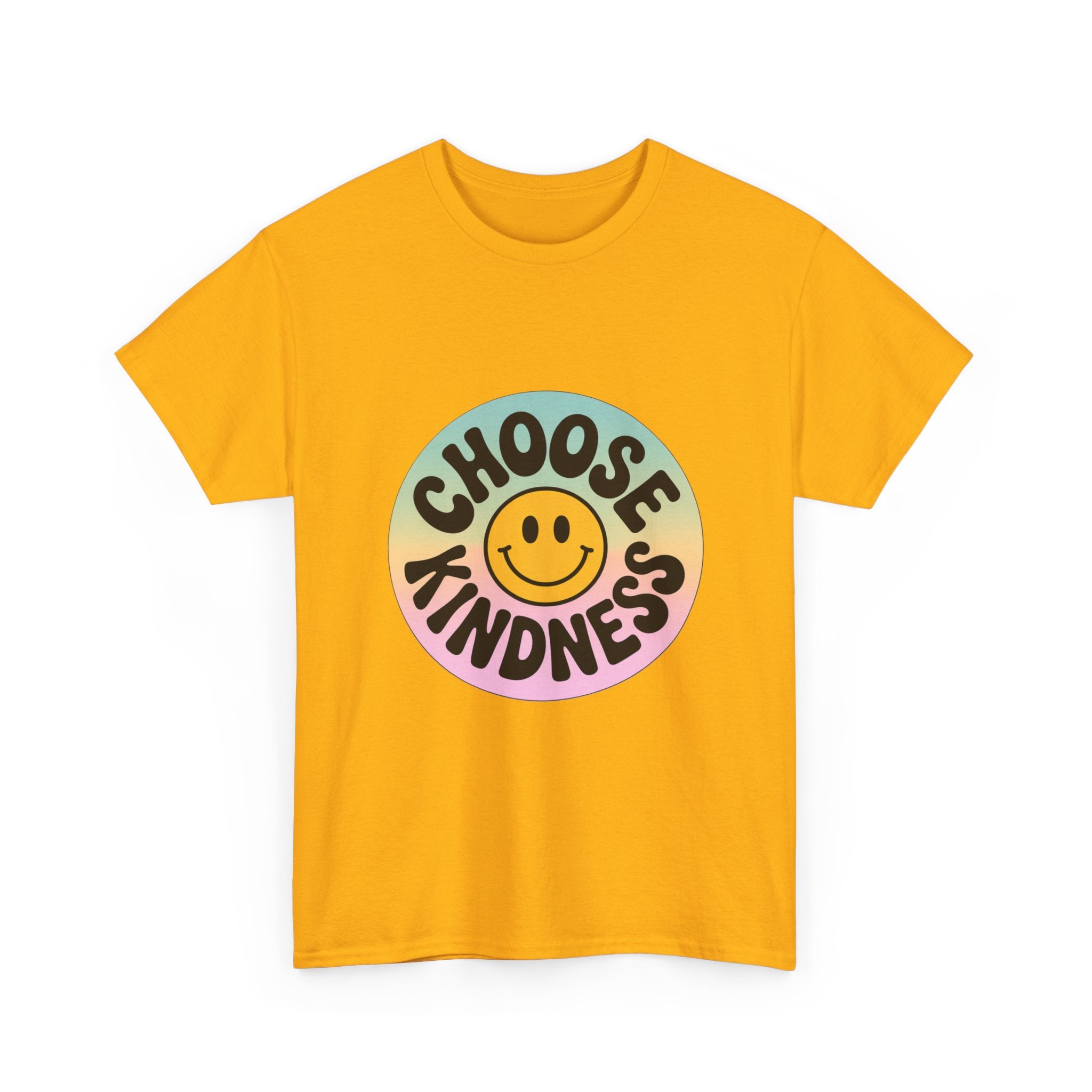Choose Kindness Unisex Heavy Cotton Tee - Uplifting Graphic T-Shirt