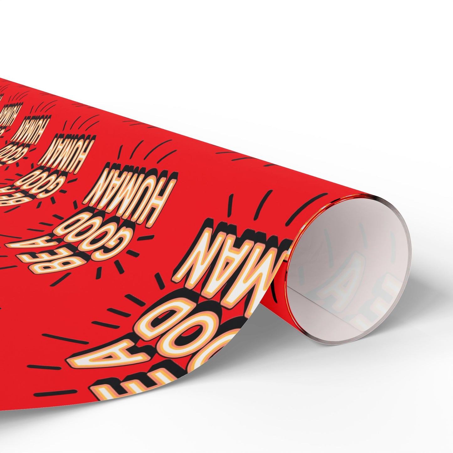 Be a Good Human Gift Wrap (Single Roll)