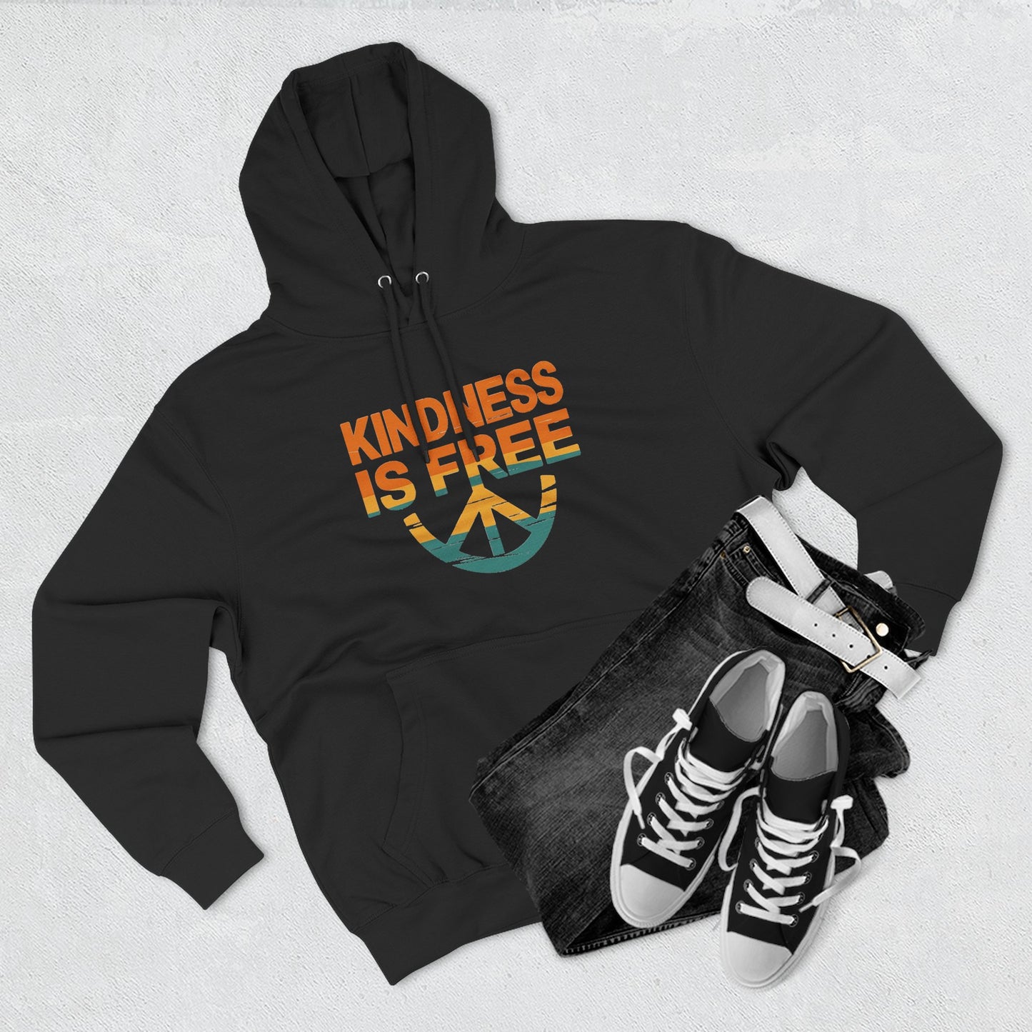Kindness is Free Fleece Hoodie