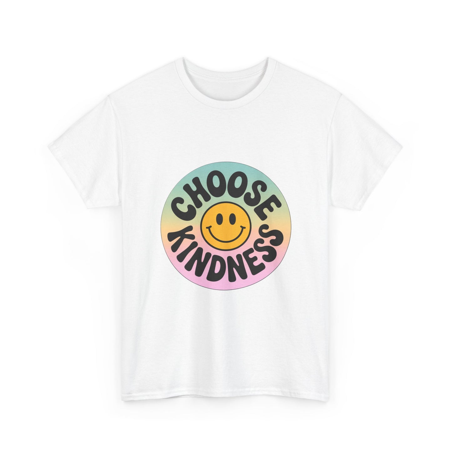 Choose Kindness Unisex Heavy Cotton Tee - Uplifting Graphic T-Shirt