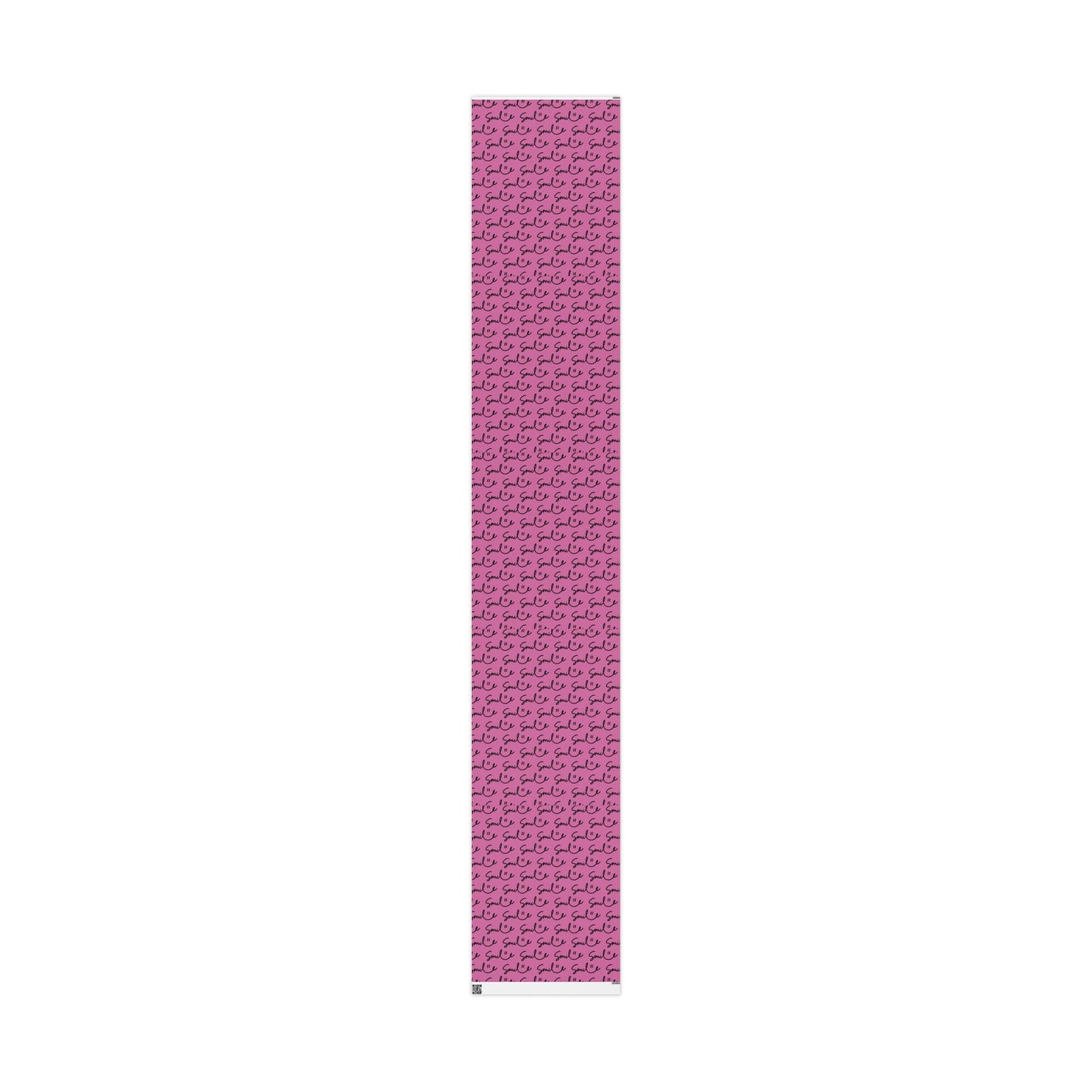 Light Pink/Black Smile Stylish Gift Wrapping Paper for Any Occasion