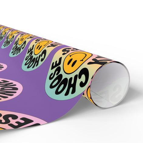 Light Purple Choose Kindness Wrapping Papers