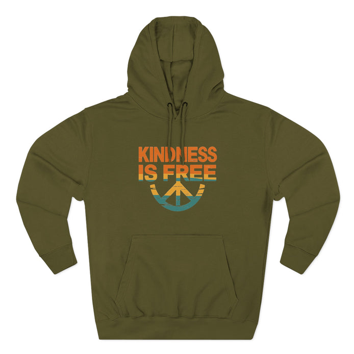 Kindness is Free Fleece Hoodie