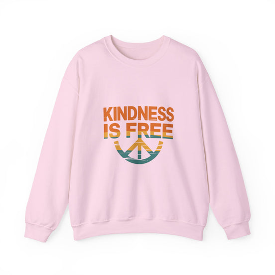 Unisex Kindness is Free Crewneck Sweatshirt