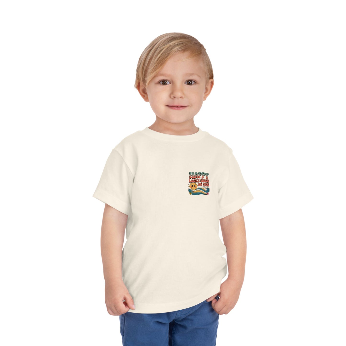 Happy Looks Good On You Toddler Tee