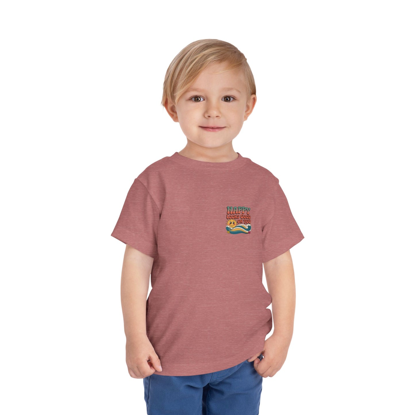 Happy Looks Good On You Toddler Tee