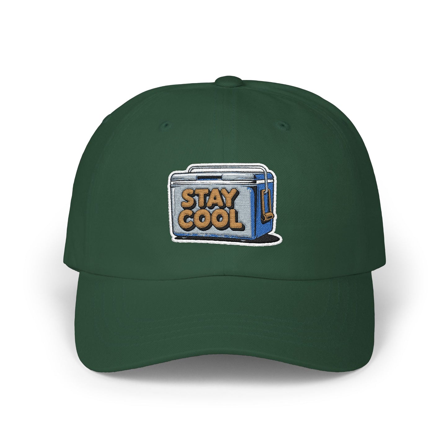 Stay Cool Cooler Embroidered Dad Cap