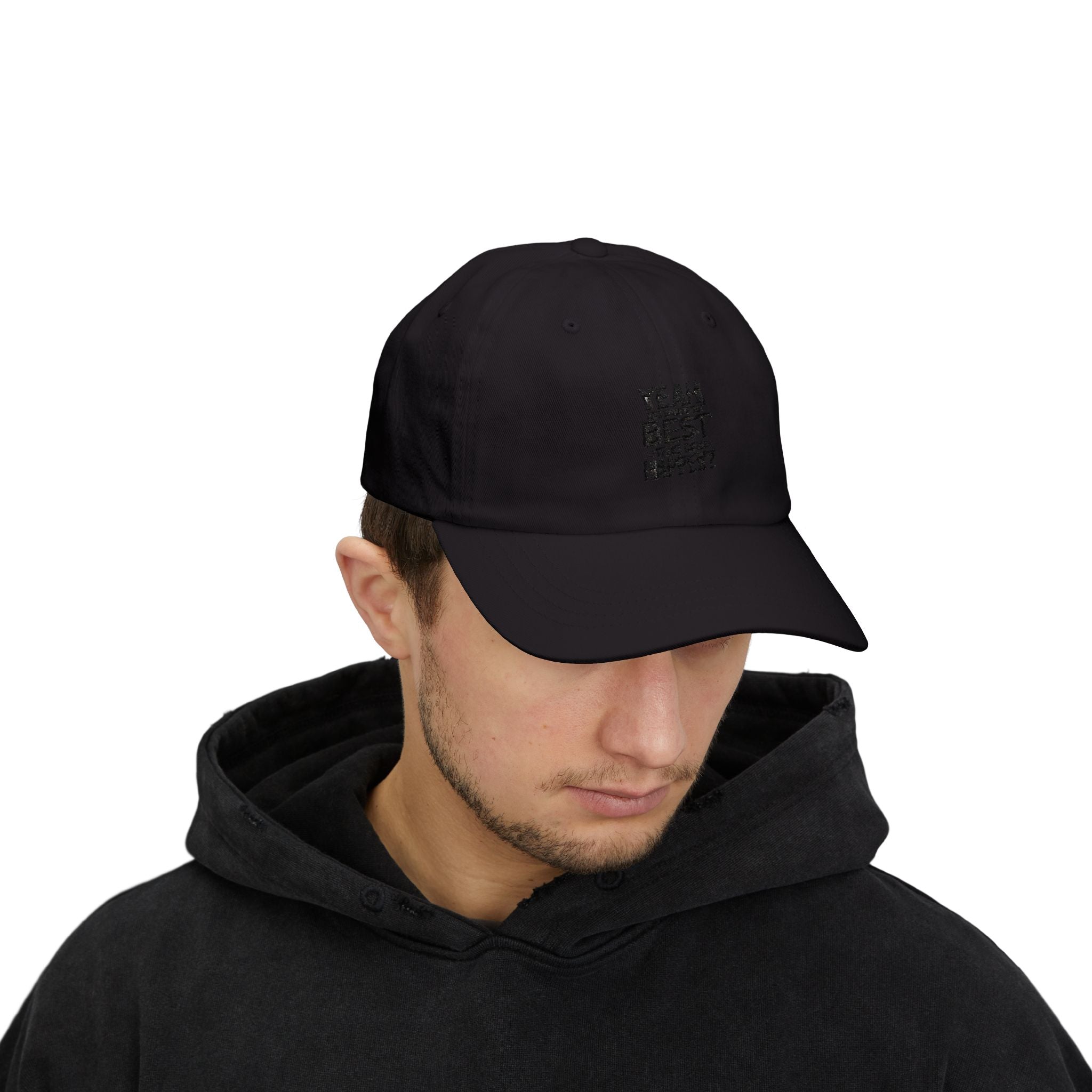 Yeah, But Whats The BEST That Can Happen Embroidered Hat