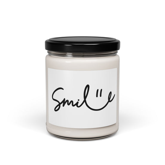 Smile Scented Soy Candle - 9oz Aromatherapy Comfort