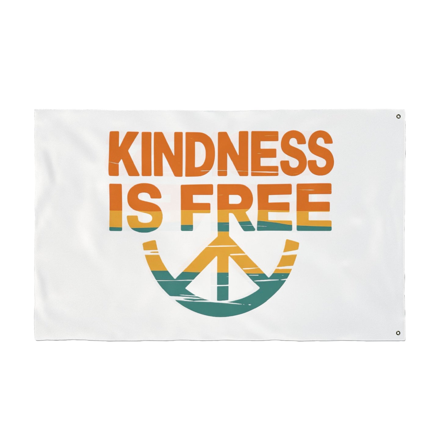 Peaceful Kindness Double Sided Flag