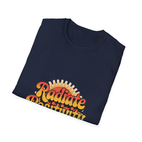 Radiate Positivity Unisex Softstyle T-Shirt - Feel Good Vibes