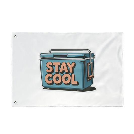 Stay Cool Double Sided Flag