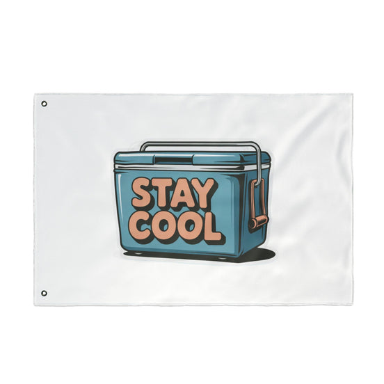 Stay Cool Double Sided Flag
