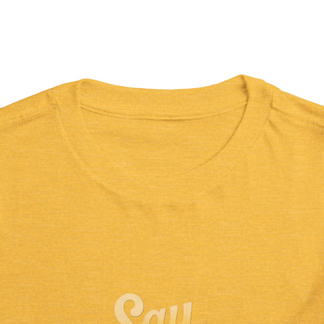 Say Nice Things and Smile Toddler Tee