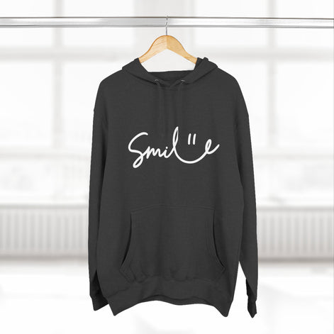 Smile Fleece Hoodie - Cozy and Stylish Pullover for Everyday Comfort