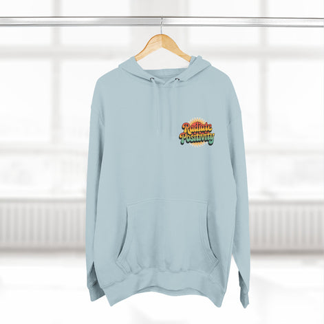 Radiate Positivity Three-Panel Fleece Hoodie
