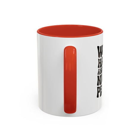 Work Hard & Be Nice to People Coffee Mug