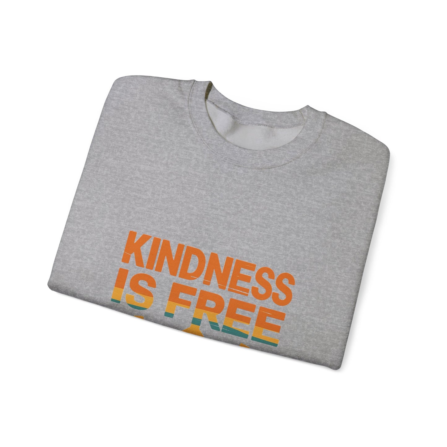 Unisex Kindness is Free Crewneck Sweatshirt