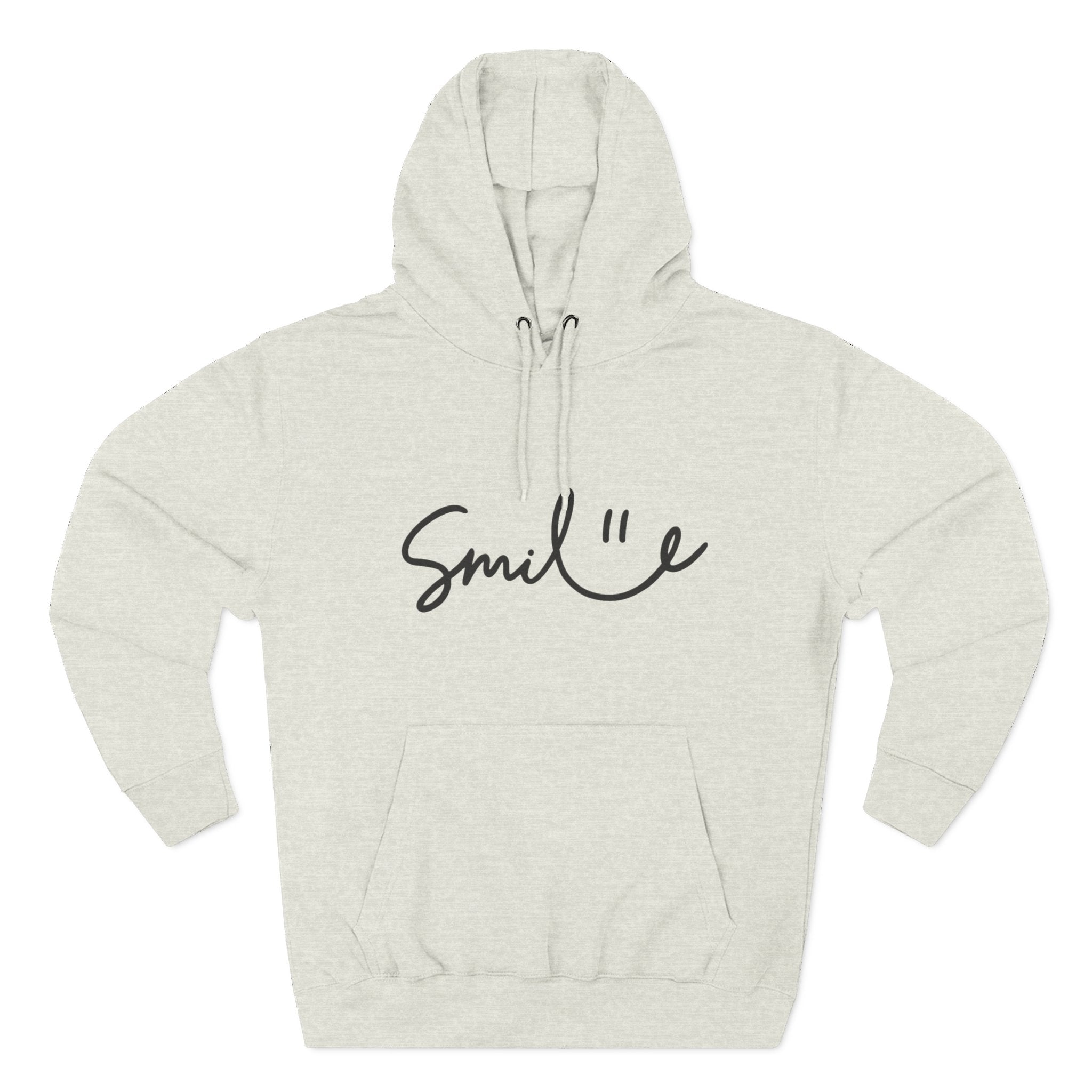 Smile Fleece Hoodie - Cozy and Stylish Pullover for Everyday Comfort