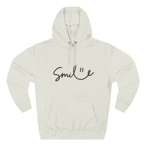 Smile Fleece Hoodie - Cozy and Stylish Pullover for Everyday Comfort