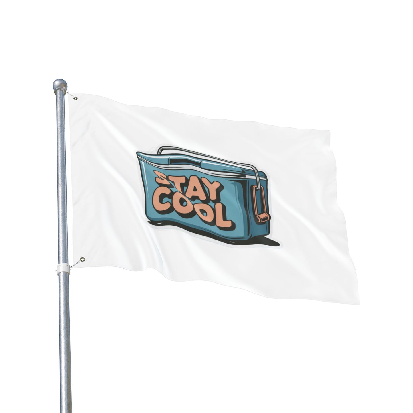 Stay Cool Double Sided Flag