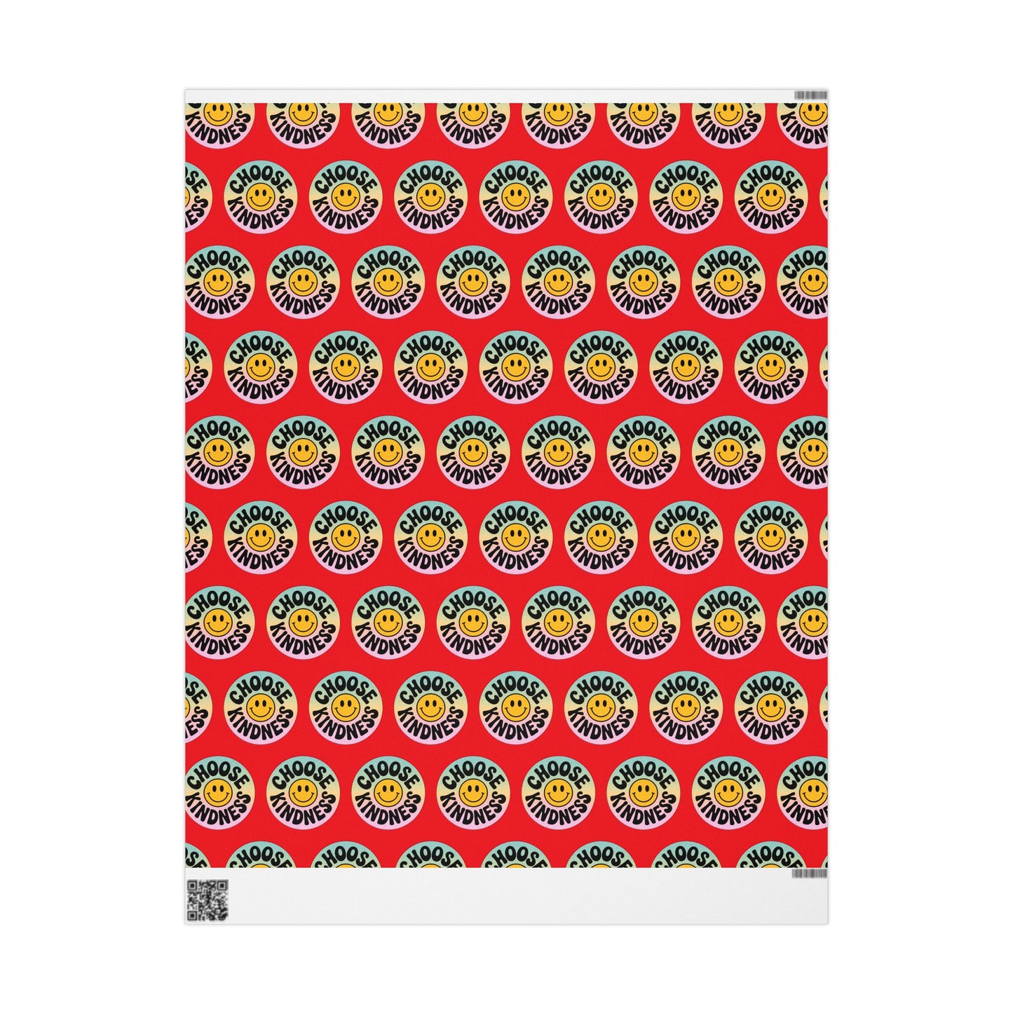 Red Choose Kindness Wrapping Papers