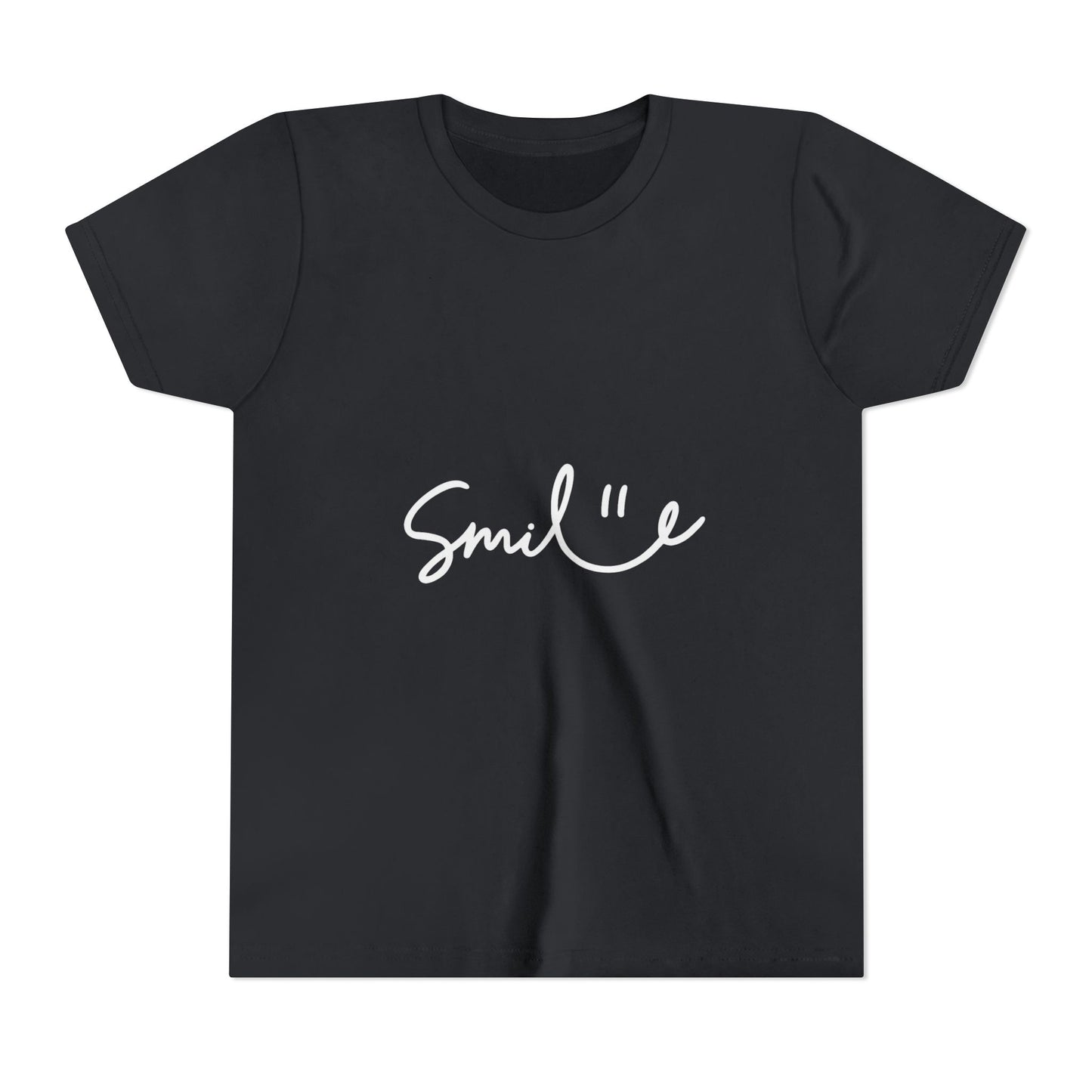 Smiley Youth Short Sleeve Tee - Positive Vibes for Kids