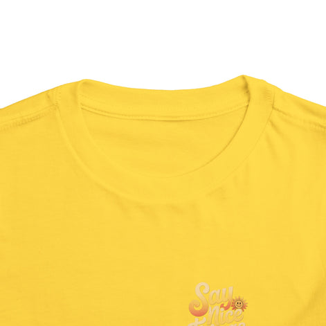 Say Nice Things and Smile Toddler Tee