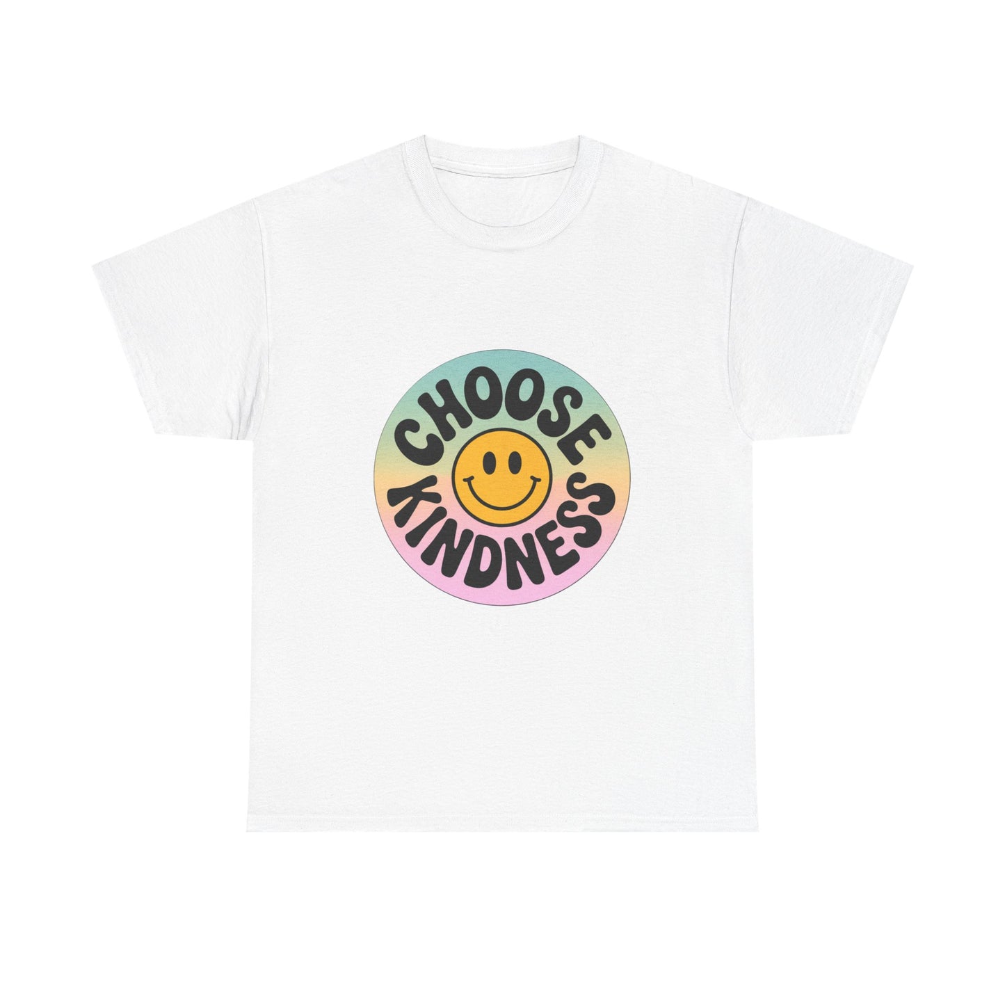 Choose Kindness Unisex Heavy Cotton Tee - Uplifting Graphic T-Shirt