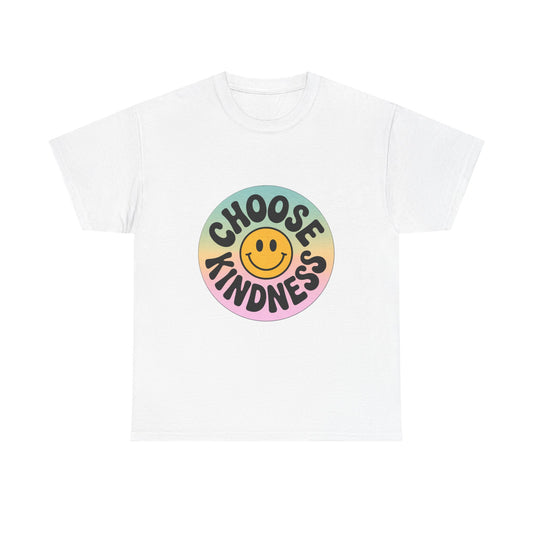 Choose Kindness Unisex Heavy Cotton Tee - Uplifting Graphic T-Shirt