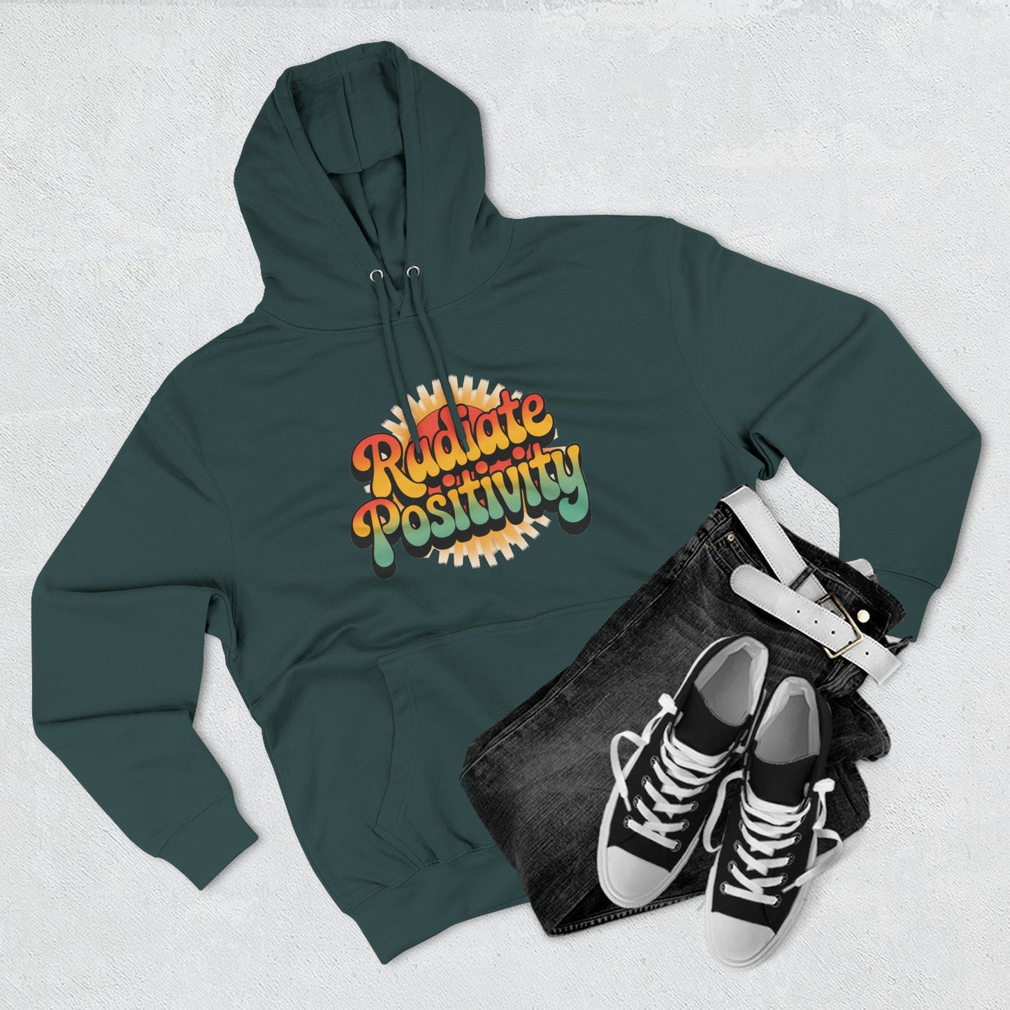 Radiate Positivity Fleece Hoodie