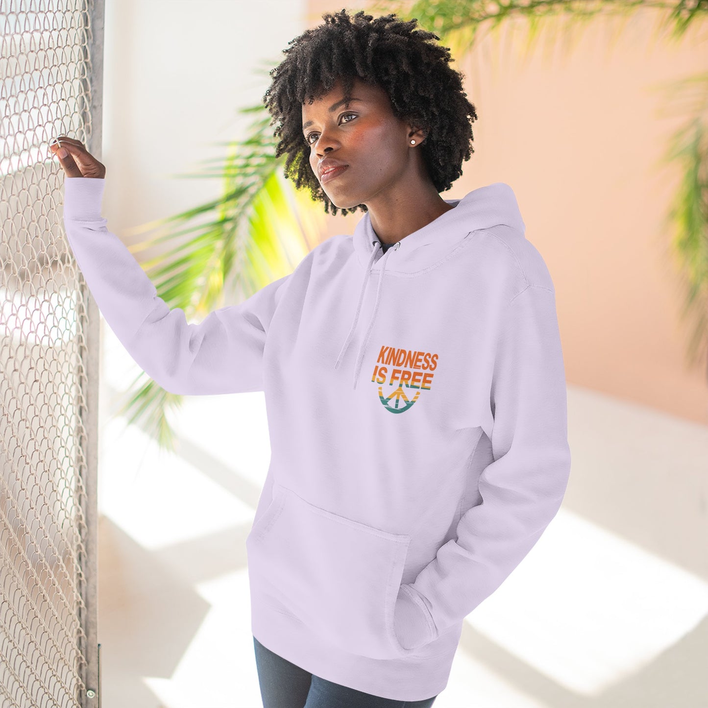 Kindness is Free Fleece Hoodie