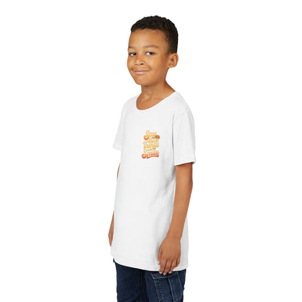 Say Nice Things Youth Tee - Positive Vibe Short Sleeve Shirt