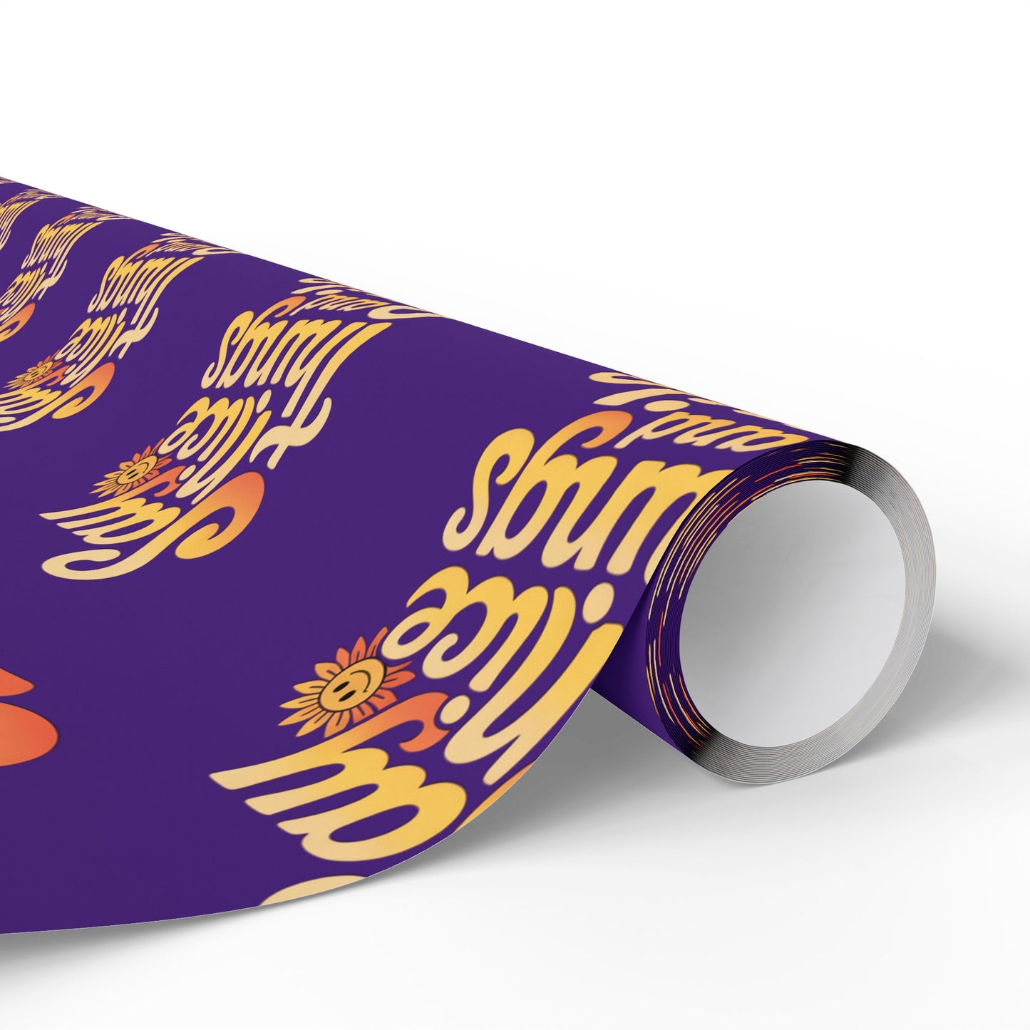 Say Nice Things and Smile Wrapping Paper