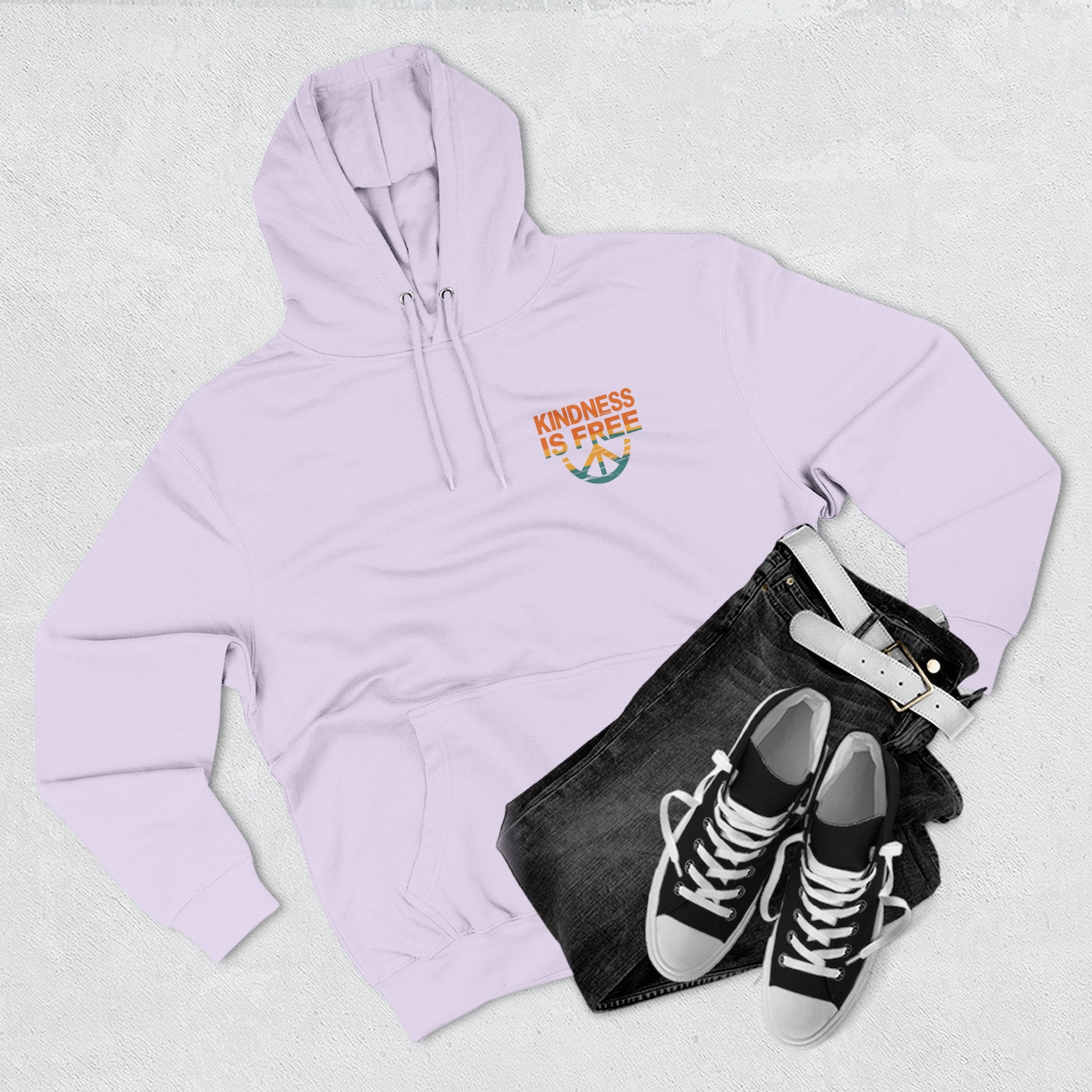Kindness is Free Fleece Hoodie