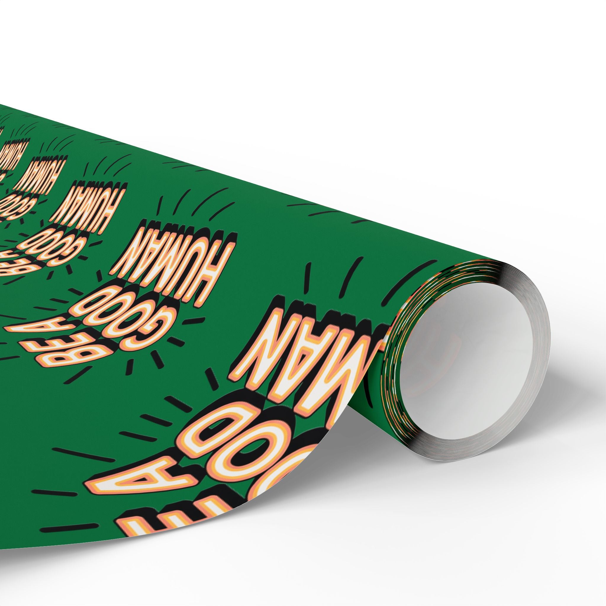 Be a Good Human Gift Wrap (Single Roll)