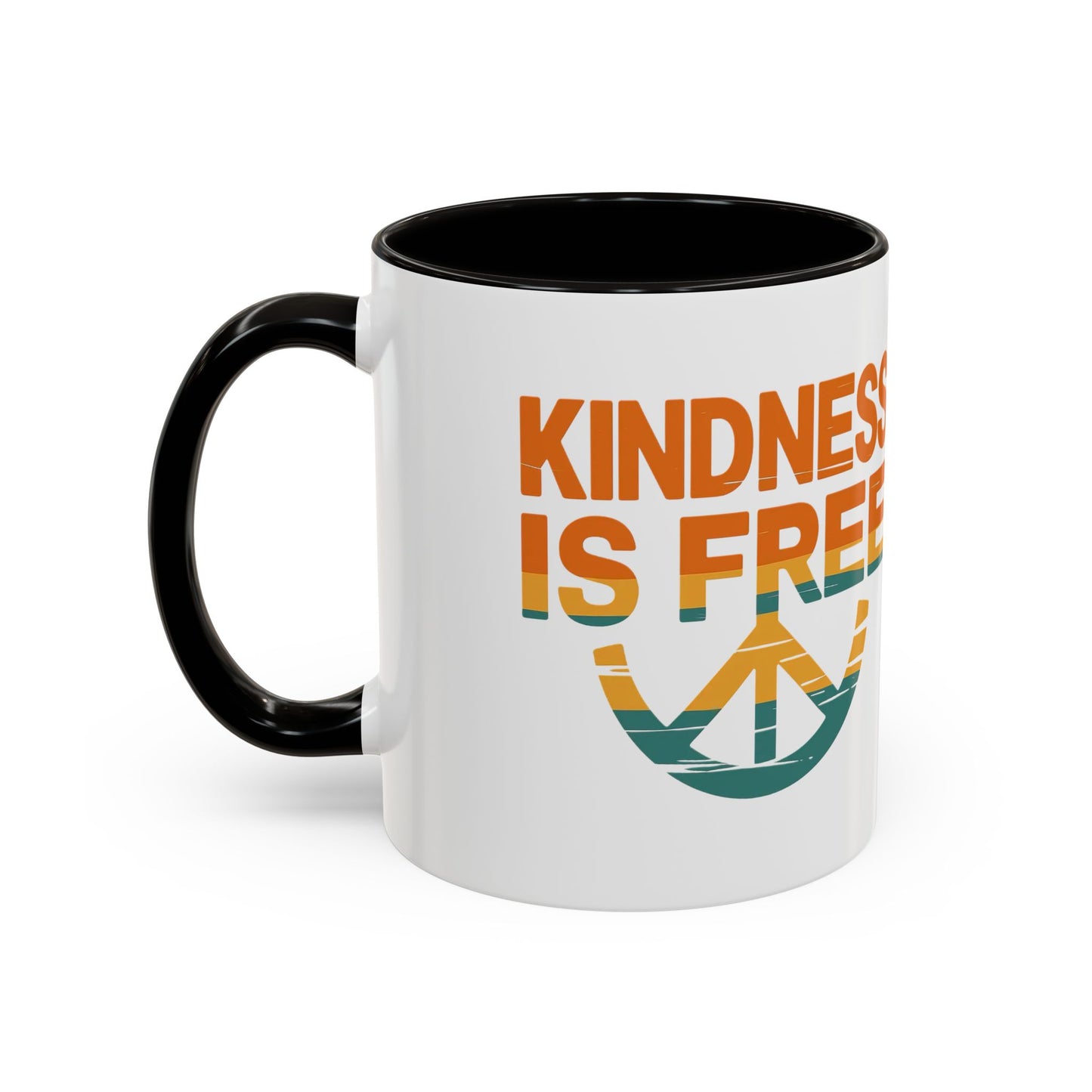 Kindness Is Free Mug - 11oz & 15oz Coffee Cup