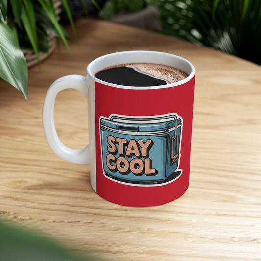 Stay Cool Ceramic Mug – Perfect Gift for Outdoor Lovers