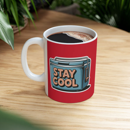 Stay Cool Ceramic Mug – Perfect Gift for Outdoor Lovers